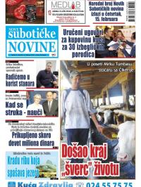 Nove Subotičke novine - broj 57, 9. feb 2018.