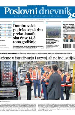 Poslovni Dnevnik - broj 5155, 16. avg 2024.