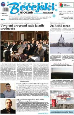 Bečejski mozaik - broj 718, 6. jan 2017.