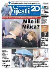 Vijesti - broj 7154, 10. mar 2018.