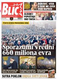 Blic - broj 7874, 18. jan 2019.