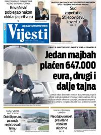 Vijesti - broj 8226, 3. mar 2021.