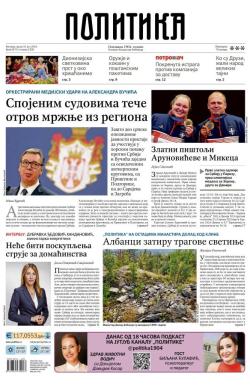 Politika - broj 39751, 31. jul 2024.