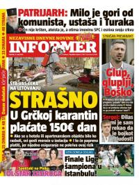 Informer - broj 2454, 21. maj 2020.