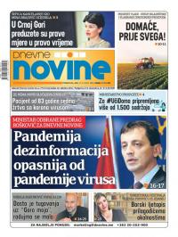 Dnevne novine - broj 2666, 27. apr 2020.