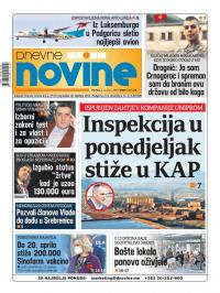 Dnevne novine - broj 2953, 2. apr 2021.