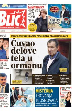 Blic - broj 6465, 11. feb 2015.