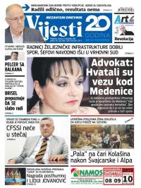 Vijesti - broj 7084, 9. dec 2017.