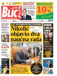 Blic - broj 6472, 19. feb 2015.