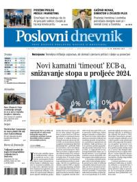 Poslovni Dnevnik - broj 4988, 15. dec 2023.