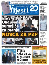 Vijesti - broj 6990, 6. sep 2017.