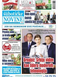 Nove Subotičke novine - broj 78, 6. jul 2018.