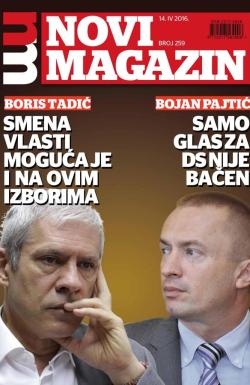 Novi magazin - broj 259, 14. apr 2016.