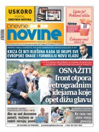 Dnevne novine - broj 3043, 12. jul 2021.