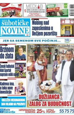 Nove Subotičke novine - broj 77, 17. avg 2018.