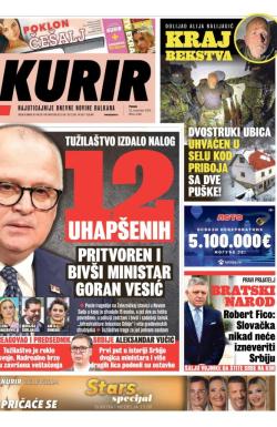 Kurir - broj 3861, 22. nov 2024.