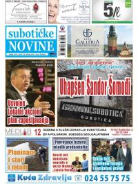 Nove Subotičke novine - broj 8, 26. feb 2016.