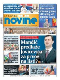 Dnevne novine - broj 2720, 30. jun 2020.