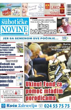 Nove Subotičke novine - broj 17, 28. apr 2017.