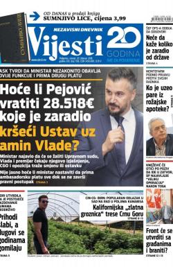 Vijesti - broj 7136, 20. feb 2018.