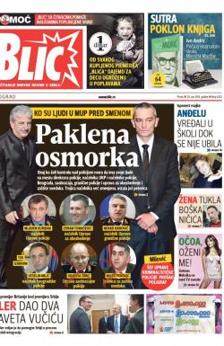 Blic - broj 6232, 20. jun 2014.