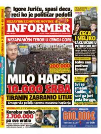 Informer - broj 2473, 12. jun 2020.