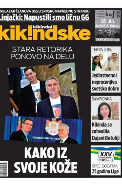 Kikindske - broj 859, 10. jul 2015.