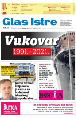 Glas Istre - broj 318, 18. nov 2021.