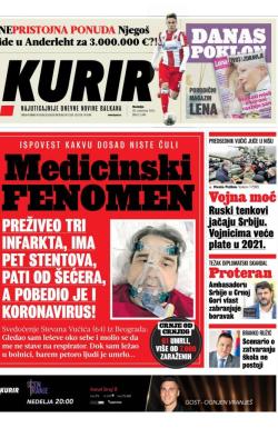 Kurir - broj 2440, 29. nov 2020.