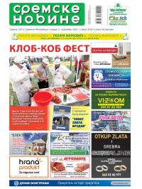 Sremske Novine - broj 3218, 2. nov 2022.