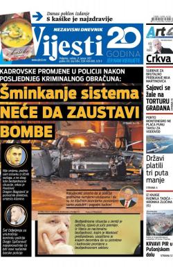 Vijesti - broj 6764, 21. jan 2017.