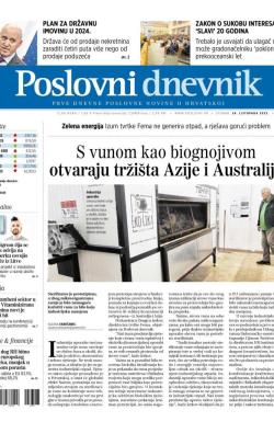 Poslovni Dnevnik - broj 4951, 24. okt 2023.