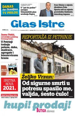 Glas Istre - broj 359, 31. dec 2020.