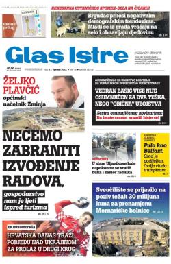 Glas Istre - broj 16, 17. jan 2022.