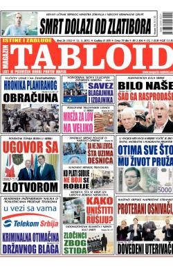 Tabloid - broj 026, 12. mar 2015.