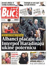 Blic - broj 7154, 13. jan 2017.