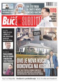 Blic - broj 8579, 16. jan 2021.