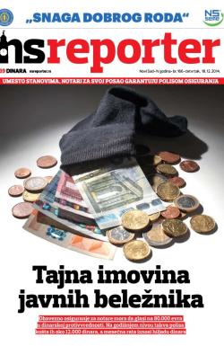 Novosadski reporter - broj 166, 18. dec 2014.