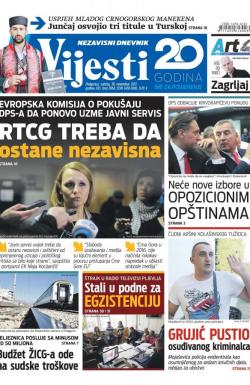 Vijesti - broj 7063, 18. nov 2017.