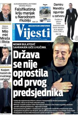 Vijesti - broj 7627, 3. jul 2019.