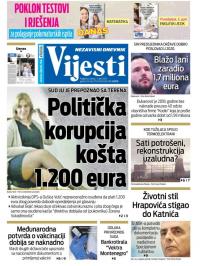 Vijesti - broj 8257, 3. apr 2021.