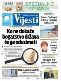 Vijesti - broj 8426, 24. sep 2021.