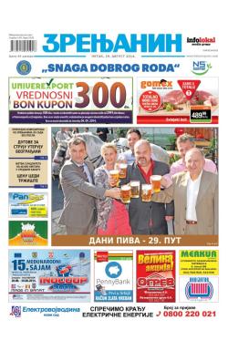 Zrenjanin - broj 3238, 29. avg 2014.