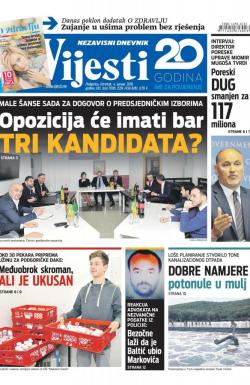 Vijesti - broj 7108, 4. jan 2018.