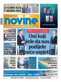 Dnevne novine - broj 2702, 10. jun 2020.