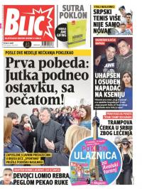 Blic - broj 7929, 15. mar 2019.