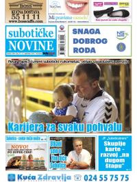 Nove Subotičke novine - broj 37, 12. sep 2014.