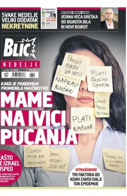 Blic - broj 8670, 18. apr 2021.