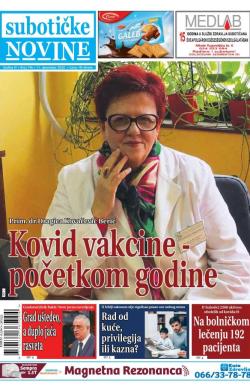 Nove Subotičke novine - broj 196, 11. dec 2020.