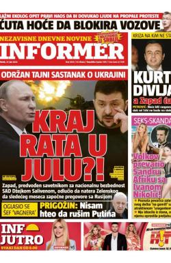 Informer - broj 3404, 27. jun 2023.